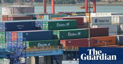 Freight traffic between Britain and Dublin has dropped by a fifth since Brexit