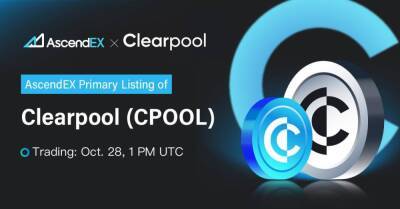 Clearpool Lists on AscendEX