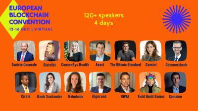 2,500 People To Attend 6th European Blockchain Convention