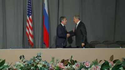 US 'will respond' if Russia 'acts recklessly' against Ukraine, Blinken tells Lavrov