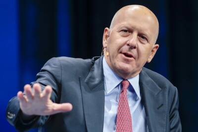 Goldman Sachs CEO David Solomon says he expects lower returns in stocks over next few years