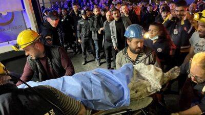 Miners trapped underground after deadly coal mine blast in Turkey