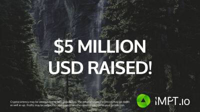 Biggest Green Crypto Token Sale Ever – IMPT.io Raises $5 Million in First 2 Weeks