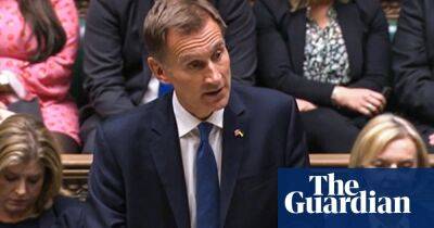 Jeremy Hunt hints at tax rises as he reverses mini-budget in Commons
