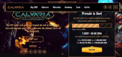 Calvaria Crypto Game Raises $900,000 in Presale – How to Buy?