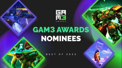 GAM3 Nominees Revealed Ahead of First Web3 Gaming Awards