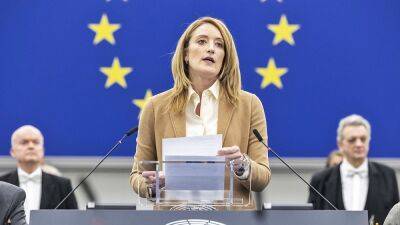 Watch live: European Parliament President Roberta Metsola addresses corruption scandal