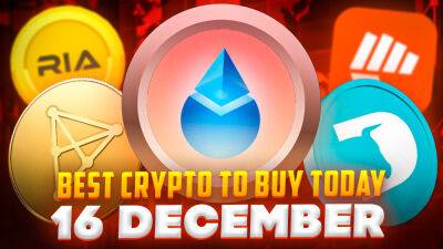 Best Crypto to Buy Today 16 December – FGHT, CHZ, D2T, LDO, RIA