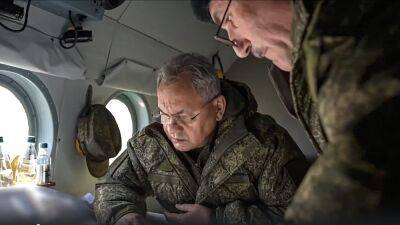 Ukraine war: Defence minister Shoigu has visited frontline troops, claims Russia