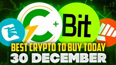 Best Crypto to Buy Today 30 December – FGHT, BIT, D2T, TON, CCHG