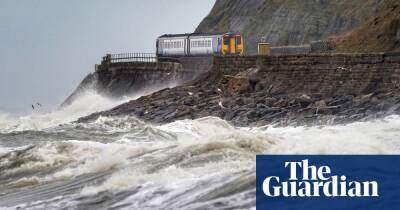 Storm Eunice: rail firms urge people to avoid travel on Friday