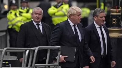 Boris Johnson under fire for 'Trumpian politics' after protesters mob Labour's Starmer