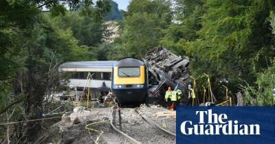 Wrongly built drainage system led to Stonehaven train crash, investigators find