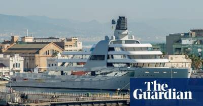 Abramovich superyacht heads west across Mediterranean after sanctions