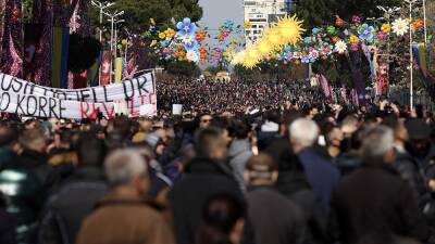 Rising fuel and food costs spark protests in Albania, government imposes price controls
