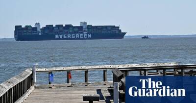 Ever stuck: Suez container ship’s cousin runs aground in US harbor