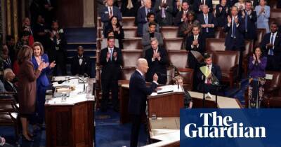 Tackling inflation is ‘top priority’, says Biden in State of the Union address