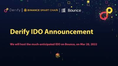 Derify Protocol Announce Its IDO On Bounce