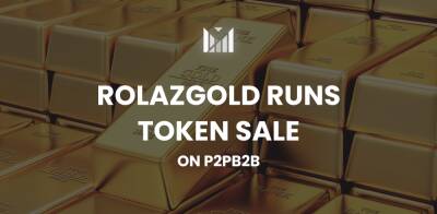 RolazGold Runs Token Sale on P2PB2B on April 1st