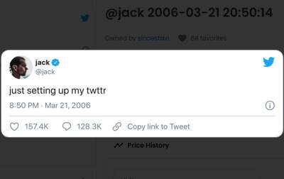 First-Ever Jack Dorsey Tweet NFT Reauctioned, Receives Massively Lower Bid Than Expected as Hype Fades