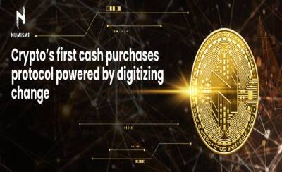 NUMISME: Crypto's First Cash Protocol - Pay With Cash And Receive Change Electronically