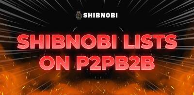 Shibnobi Lists on P2PB2B