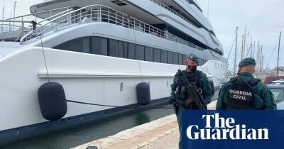 Spanish police and FBI seize superyacht in Mallorca linked to Putin ally