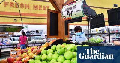 US inflation rate slows but remains close to 40-year high