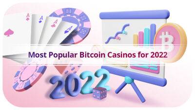 Most Popular Bitcoin Casinos for 2022