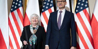 Yellen Pushes Polish Prime Minister on International Tax Deal