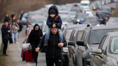 Ukraine live: Global refugee population tops 100m for the first time, according to UNHRC