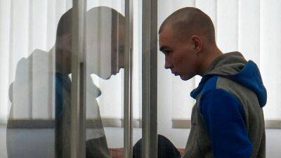Russian soldier sentenced to life in prison for killing unarmed Ukrainian civilian