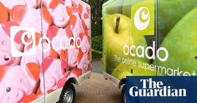Ocado halves growth estimate amid cost of living crisis and return to offices