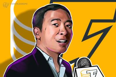 Everything gets politicized, including crypto, says former POTUS candidate Andrew Yang