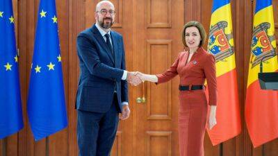 Ukraine war: EU will increase military support to Moldova, says Charles Michel