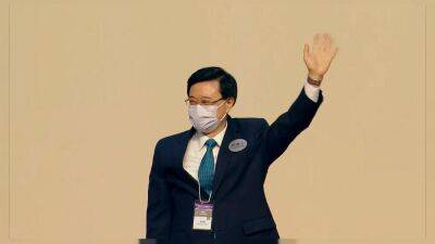 Election of new Hong Kong leader "violates democratic principles"