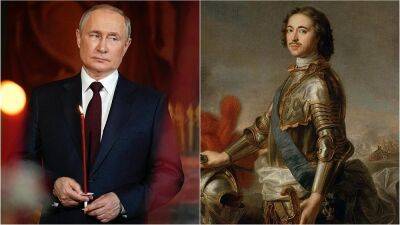 Putin compares himself to Peter the Great over drive to 'take back Russian land'