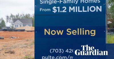 Average price for US homes hits record high in May despite rise in interest rates