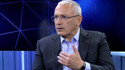 Don't negotiate with Putin because he's a 'bandit', ex-oligarch Khodorkovsky warns Europe