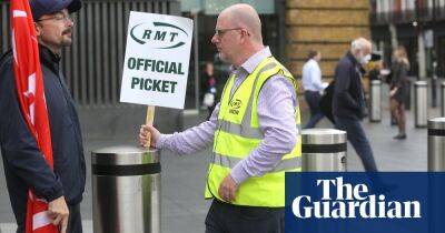 Rail strikes: commuters stay home on day two of action as talks resume