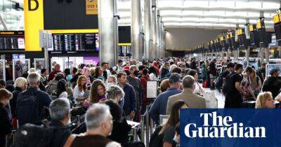 Heathrow passengers report ‘total chaos’ after 30 flights cancelled