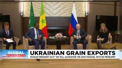 Putin: 'We will guarantee the safe passage' of grain 'with no problems'