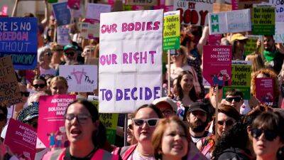'Demoralising and scary': Women in UK react to US reversal of abortion rights