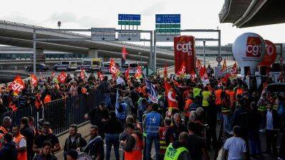 Dozens of flights cancelled in French airport strike