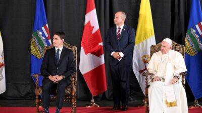 Pope Francis visits Canada to discuss the abuse of Indigenous peoples in Catholic-run schools