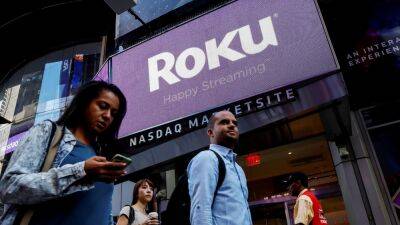 Stocks making the biggest moves midday: Roku, Amazon, First Solar, Intel, Apple & more