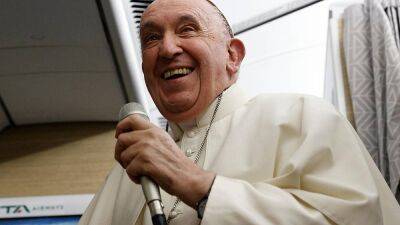 'It’s not a catastrophe. You can change the pope': Pope Francis says he'll slow down or retire