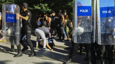 Turkish police break up LGBTQ+ Pride march in Ankara, detain 30 people