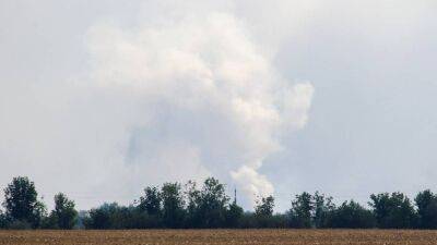 Ukraine war: Multiple explosions tear through Russian military base in Crimea