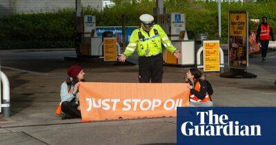 Just Stop Oil protesters block service stations on M25 in second day of action